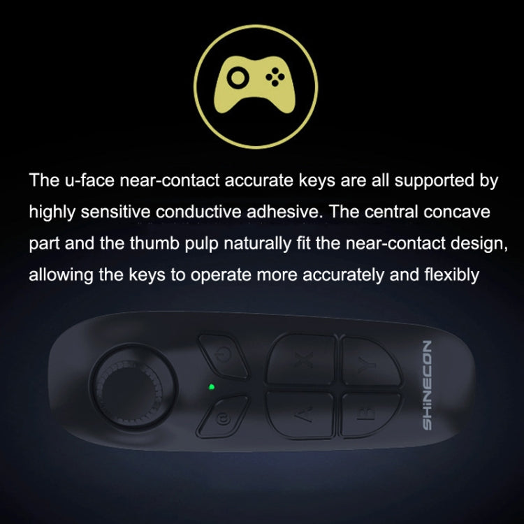 VR SHINECON SC-B03 VR Game Wireless Bluetooth Remote Control Handle Selfie Stick Remote Control การเล่นวิดีโอ, SC-B03