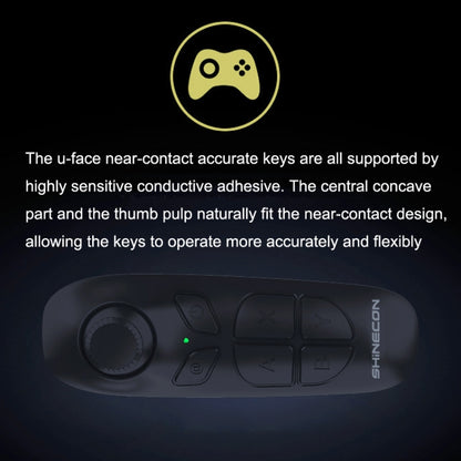 VR SHINECON SC-B03 VR Game Wireless Bluetooth Remote Control Handle Selfie Stick Remote Control การเล่นวิดีโอ, SC-B03