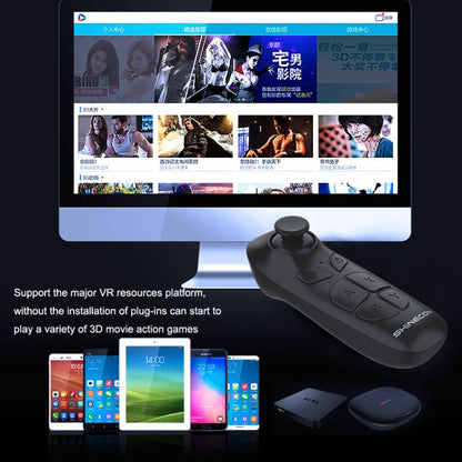 VR SHINECON SC-B03 VR Game Wireless Bluetooth Remote Control Handle Selfie Stick Remote Control การเล่นวิดีโอ, SC-B03