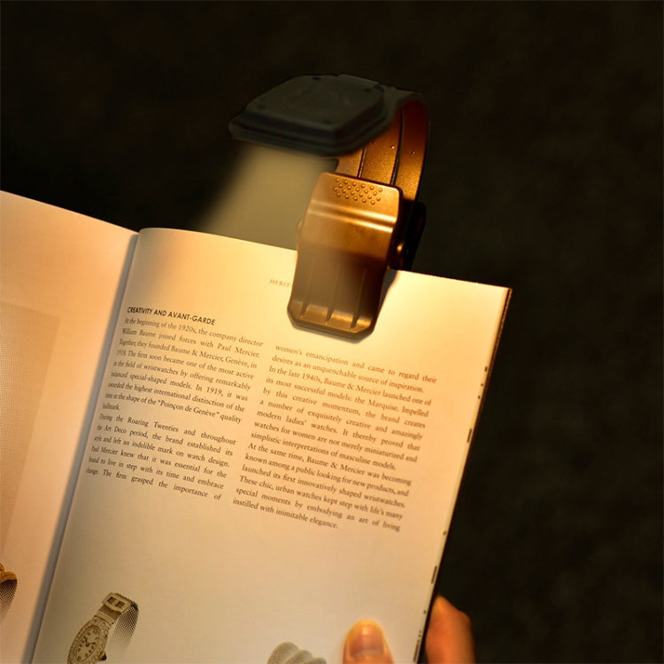 คลิปหนีบหนังสือแบบพกพาโคมไฟป้องกันดวงตาแบบชาร์จไฟได้สี่เกียร์, Four-Gear Clip Light