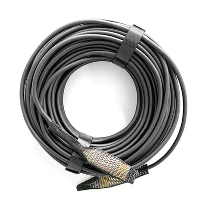 สายไฟเบอร์ออปติก HDMI เวอร์ชัน 2.0 สายเคเบิลเชื่อมต่อมอนิเตอร์ความละเอียดสูงพิเศษ 4K ความยาว:, 10m, 15m, 20m, 25m, 30m, 35m, 40m, 50m, 60m With Shaft, 70m With Shaft, 80m With Shaft, 90m With Shaft, 100m With Shaft