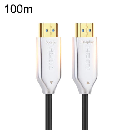 สายไฟเบอร์ออปติก HDMI เวอร์ชัน 2.0 สายเคเบิลเชื่อมต่อมอนิเตอร์ความละเอียดสูงพิเศษ 4K ความยาว:, 10m, 15m, 20m, 25m, 30m, 35m, 40m, 50m, 60m With Shaft, 70m With Shaft, 80m With Shaft, 90m With Shaft, 100m With Shaft