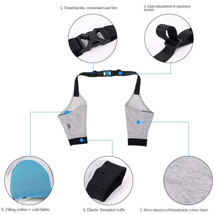 แผ่นรองเข่าสัตว์เลี้ยง Breathable Dog Elbow Brace Front Leg Brace, S, M, L, XL, XXL