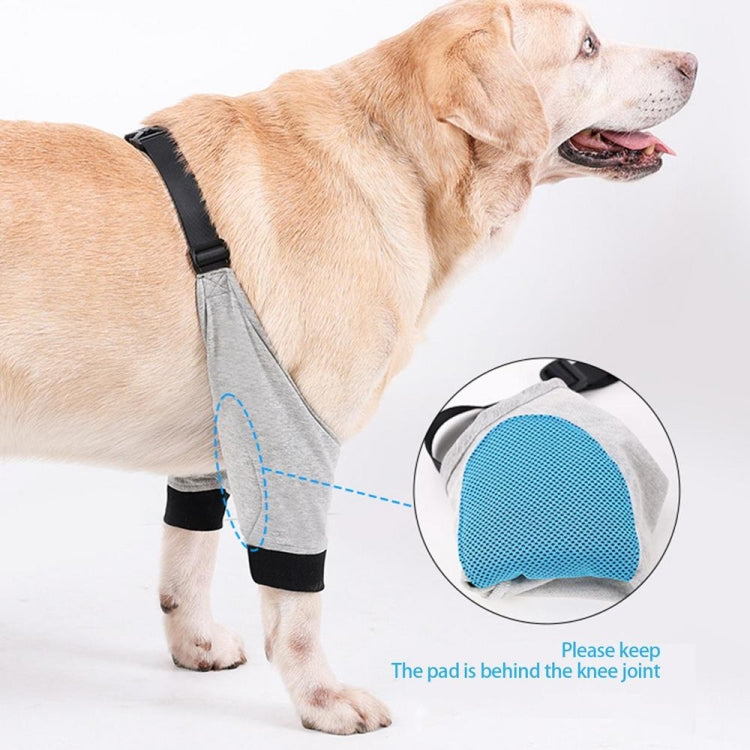 แผ่นรองเข่าสัตว์เลี้ยง Breathable Dog Elbow Brace Front Leg Brace, S, M, L, XL, XXL