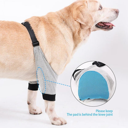 แผ่นรองเข่าสัตว์เลี้ยง Breathable Dog Elbow Brace Front Leg Brace, S, M, L, XL, XXL
