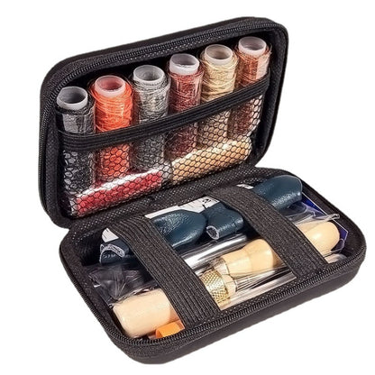 ชุดอุปกรณ์เย็บเครื่องหนัง DIY ด้วยมือ, 32 in 1