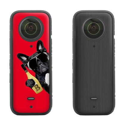 Sunnylife IST-TZ485 สำหรับ DJI Insta360 X3 Panoramic กล้อง PVC Protection Scraper Film สติกเกอร์