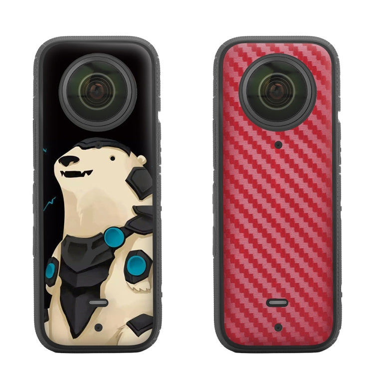 Sunnylife IST-TZ485 สำหรับ DJI Insta360 X3 Panoramic กล้อง PVC Protection Scraper Film สติกเกอร์