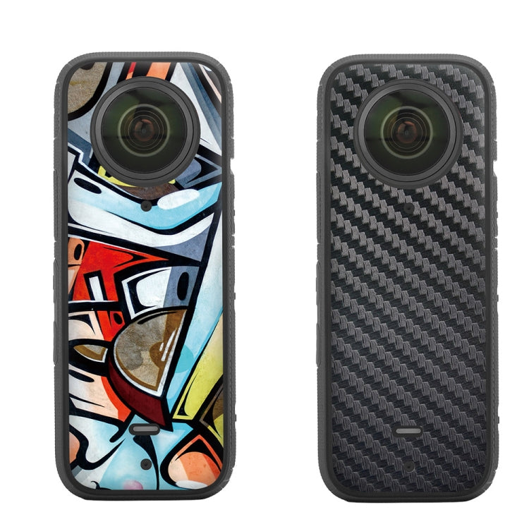 Sunnylife IST-TZ485 สำหรับ DJI Insta360 X3 Panoramic กล้อง PVC Protection Scraper Film สติกเกอร์