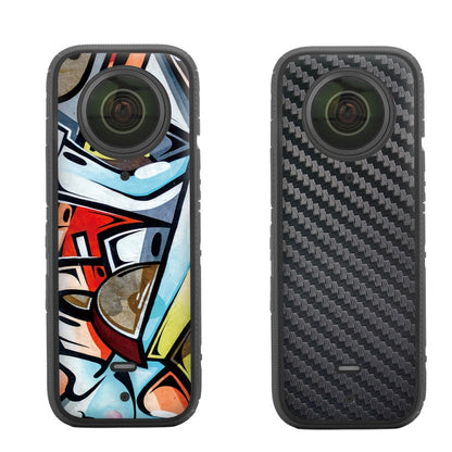 Sunnylife IST-TZ485 สำหรับ DJI Insta360 X3 Panoramic กล้อง PVC Protection Scraper Film สติกเกอร์