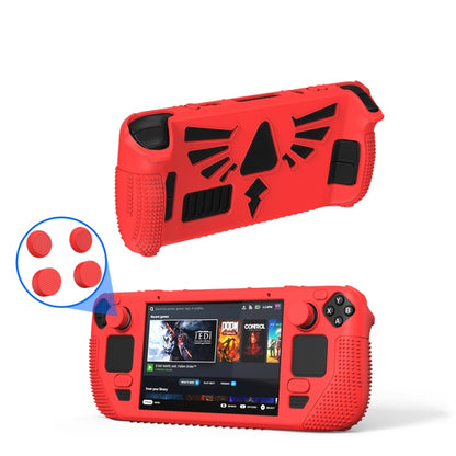 สำหรับ Steam Deck V V4-1 เคสซิลิโคนกันลื่นสำหรับคอนโซลพ็อกเก็ตพร้อมฟังก์ชั่นตัวยึด, V4-1Black), V4-1(Red), V4-1(Green), V4-1(Blue)