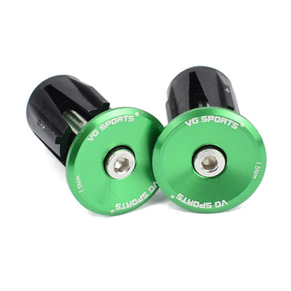 ปลั๊กแฮนด์ขยายจักรยานอลูมิเนียม 2 คู่, 16-21mm Red, 16-21mm Green, 16-21mm Blue, 16-21mm Black, 16-21mm Titanium Color, 16-21mm Gold