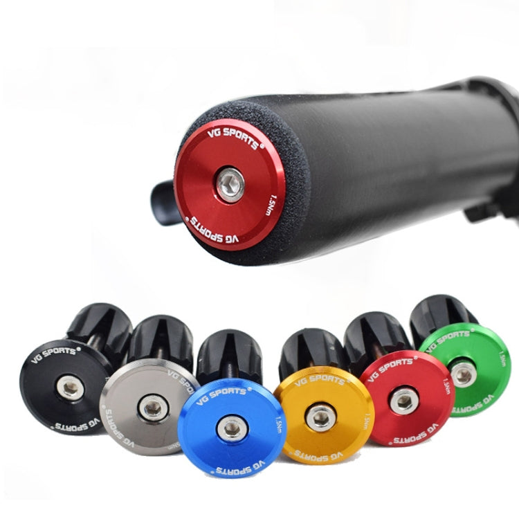 ปลั๊กแฮนด์ขยายจักรยานอลูมิเนียม 2 คู่, 16-21mm Red, 16-21mm Green, 16-21mm Blue, 16-21mm Black, 16-21mm Titanium Color, 16-21mm Gold