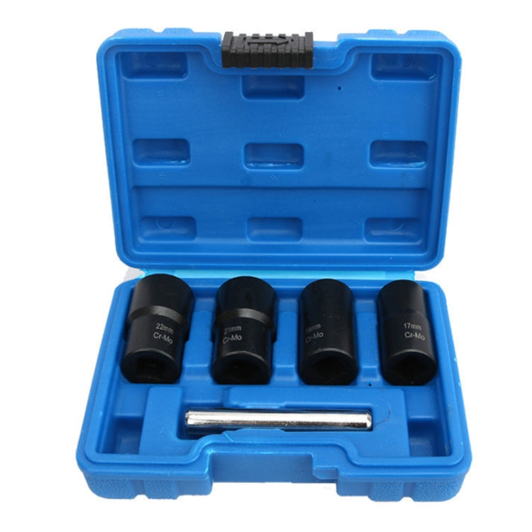 รถ ยางเสียหายอ่อนนุชชุดประแจซ็อกเก็ตกำจัดลื่น, 4 In 1 Wrench Set