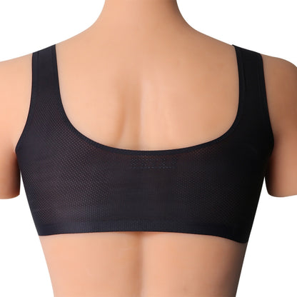CD Crossdressing ซิลิโคนเสื้อชั้นในเต้านมปลอม, AA+XS 400g, A+S 500g, B+M 600g, C+L 800g, D+XL 1000g, DD+XXL 1200g, E+XXXL 1400g, EE+XXXXL 1600g