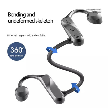 K69 ชุดหูฟังบลูทูธ Sound Conduction Binoconic Business Sports Earphone, K69 Black, K69 Green