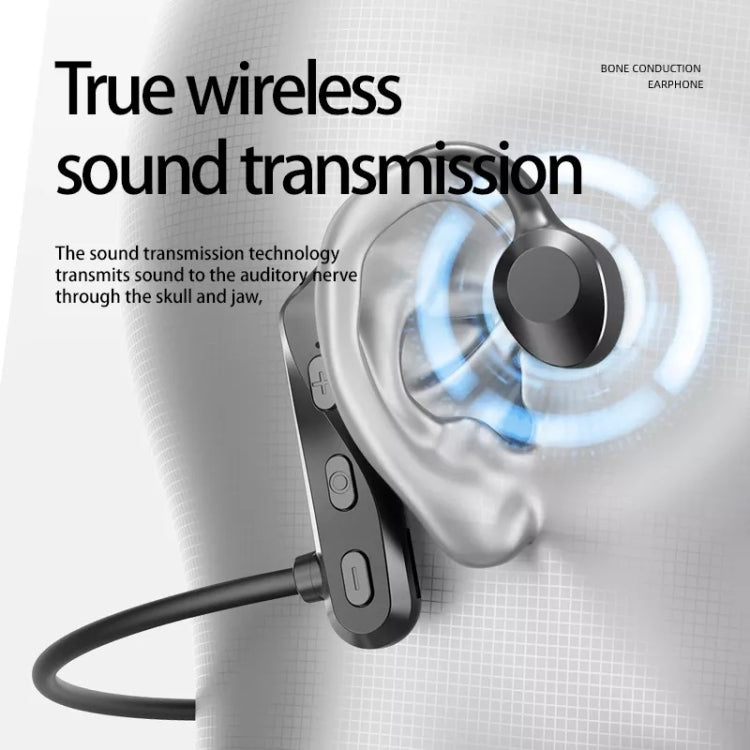 K69 ชุดหูฟังบลูทูธ Sound Conduction Binoconic Business Sports Earphone, K69 Black, K69 Green