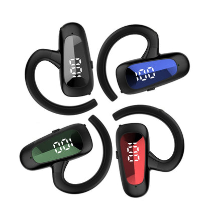 Bone Conduction Concepts หูฟังบลูทูธสเตอริโอจอแสดงผลดิจิตอลสไตล์:, Single Ear