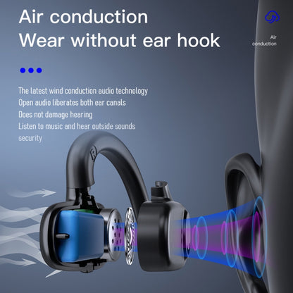 Bone Conduction Concepts หูฟังบลูทูธสเตอริโอจอแสดงผลดิจิตอลสไตล์:, Single Ear