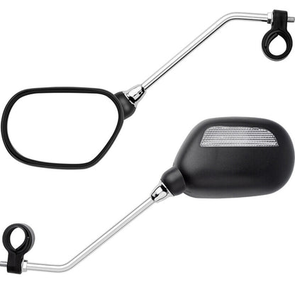 กระจกมองหลังจักรยาน 2 คู่ขี่ภูเขารถสะท้อนแสงกระจกมองหลังจักรยาน, 2pairs Rearview Mirror