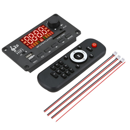 JX-Y04 12V 50W หน้าจอสีบอร์ดถอดรหัส Bluetooth, รองรับ FM / โทร / บันทึก, JX-Y04 White, JX-Y04 Black, JX-Y04 Black White