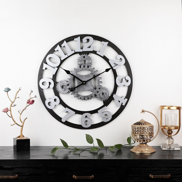 นาฬิกาติดผนังเงียบเกียร์ไม้วินเทจ, Rome Number 58cm 6 Gears Golden, Rome Number  58cm  6 Gears  Silver, Rome Number  58cm 4 Gears Golden, Rome Number  58cm 4 Gears Silver, Number 58cm 4 Gears Silver