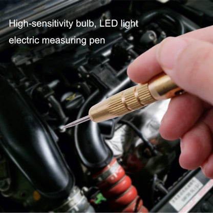 2 ชิ้น 6-24V รถยนต์ปากกาทดสอบวงจร LED มัลติฟังก์ชั่นทดสอบผ่านไฟทดสอบไฟทดสอบปากกาทดสอบ, LED Spring Test Pen