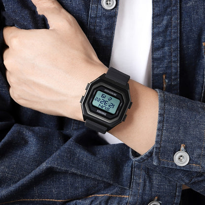 SKMEI 1875 Men Outdoor Electronic Watch Timing Multi-Functional Watch สไตล์:, 1875 Steel Band Black Machine, 1875 Silicone Band White Machine, 1875 Silicone Band Black Machine, 1875 Steel Band White Machine