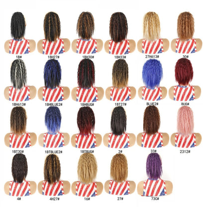 LS868 วิกผมหางม้าแบบผูกผมเปียแบบผูกเชือก LS868, 1B, 1BH27, 1BH30, 1BH33, 1BH613, 1BHBlue2, 1BHBug, 1BT27, 1BT30, 1BTBlue2, 1BTBug, 2, 4, 4H27, 16, 27, 27H613, 30, 33, 2312, Blue2, Bug, 73C