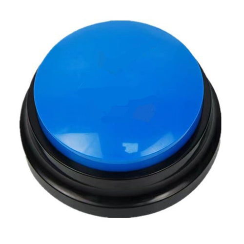 ปุ่มสื่อสารสำหรับสัตว์เลี้ยง Dog Vocal Box Recording Vocalizer สไตล์: รูปแบบการบันทึก, Dark Blue, Light Blue, Green, Purple, Red, Orange, Rose Red, Pink, Yellow, Lake Blue, White