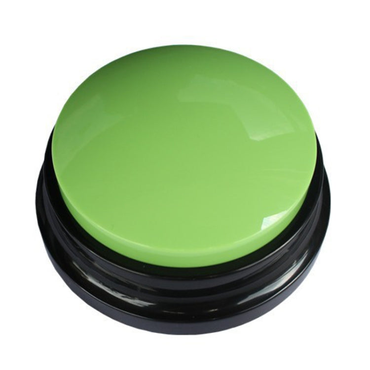 ปุ่มสื่อสารสำหรับสัตว์เลี้ยง Dog Vocal Box Recording Vocalizer สไตล์: รูปแบบการบันทึก, Dark Blue, Light Blue, Green, Purple, Red, Orange, Rose Red, Pink, Yellow, Lake Blue, White