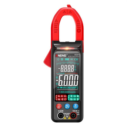 ANENG หน้าจอขนาดใหญ่ Multi-Function Clamp สมาร์ทมัลติมิเตอร์อัตโนมัติเต็มรูปแบบ, ST212 Red DC Current, ST212 Black DC Current