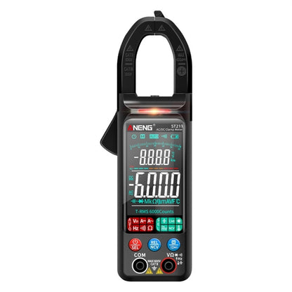 ANENG หน้าจอขนาดใหญ่ Multi-Function Clamp สมาร์ทมัลติมิเตอร์อัตโนมัติเต็มรูปแบบ, ST212 Red DC Current, ST212 Black DC Current