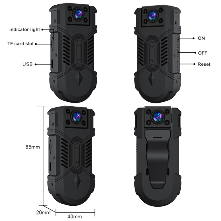 WD18 กล้องไร้สาย WiFi HD 1080P กล้องตรวจสอบเครือข่ายอัจฉริยะ, WD18