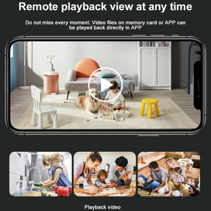 WD18 กล้องไร้สาย WiFi HD 1080P กล้องตรวจสอบเครือข่ายอัจฉริยะ, WD18