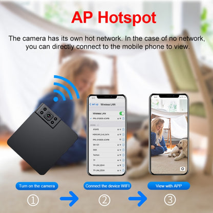 Smart WiFi Children Monitor 1080P HD กล้องเครือข่ายการถ่ายภาพกีฬา, WK11