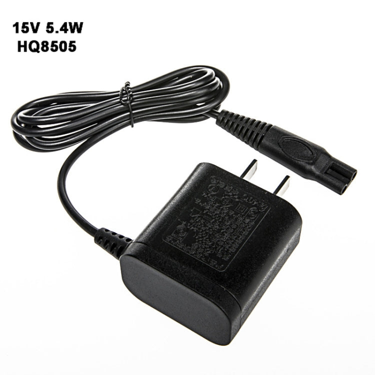 2pcs HQ8505 15V 5.4W อะแดปเตอร์เครื่องโกนหนวดสำหรับ PHILIPS HQ8500 HQ6070 HQ6075 HQ6090 PT860 AT890,US Plug, 2pcs HQ8505 US Plug