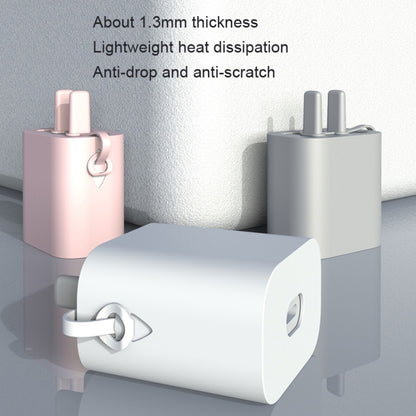 AC01 ฝาครอบป้องกันซิลิโคนที่ชาร์จ, For Apple Series 18W&20W, For Huawei Honor 40W, For Huawei Honor 66W, For Apple 5W
