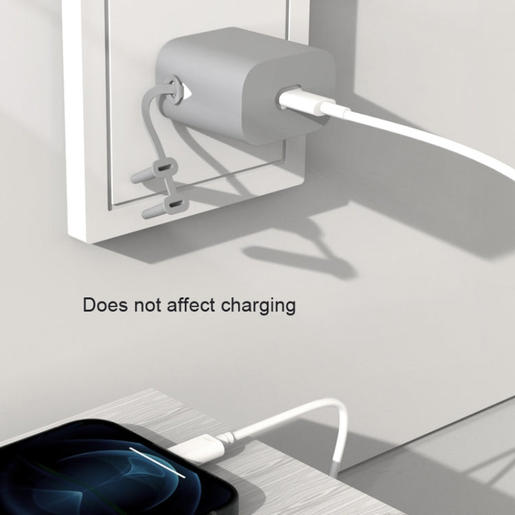 AC01 ฝาครอบป้องกันซิลิโคนที่ชาร์จ, For Apple Series 18W&20W, For Huawei Honor 40W, For Huawei Honor 66W, For Apple 5W