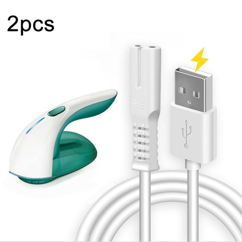 สายชาร์จ USB 2 ชิ้นสำหรับ Philips CONFU SUPOR Hair Ball Trimmer, 2pcs For Philips Hair Ball Trimmer