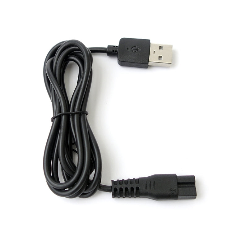 2 ชิ้น 5V สายชาร์จ USB สำหรับปัตตาเลี่ยนผม AUX A5 A6 A8 S5, For AUX Hair Clipper