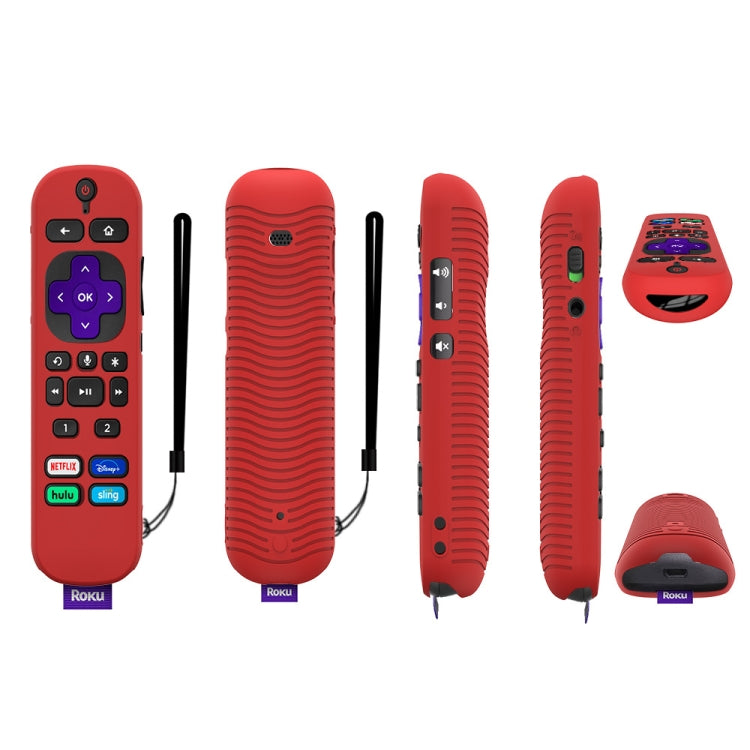 สำหรับ TCL Roku Voice Remote Pro Y30 รีโมทคอนโทรลกันกระแทกเคสซิลิโคน, For TCL Roku Voice Remote Pro(Black), For TCL Roku Voice Remote Pro(Orange), For TCL Roku Voice Remote Pro(Red), For TCL Roku Voice Remote Pro(Luminous Green)                        ...