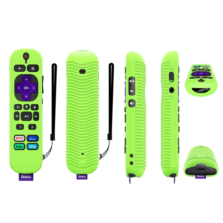 สำหรับ TCL Roku Voice Remote Pro Y30 รีโมทคอนโทรลกันกระแทกเคสซิลิโคน, For TCL Roku Voice Remote Pro(Black), For TCL Roku Voice Remote Pro(Orange), For TCL Roku Voice Remote Pro(Red), For TCL Roku Voice Remote Pro(Luminous Green)                        ...