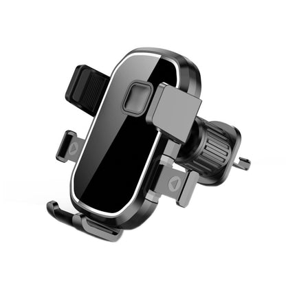Car Air Outlet Hook ที่วางโทรศัพท์มือถือนำทางอย่างแน่นหนา, Mirror Black