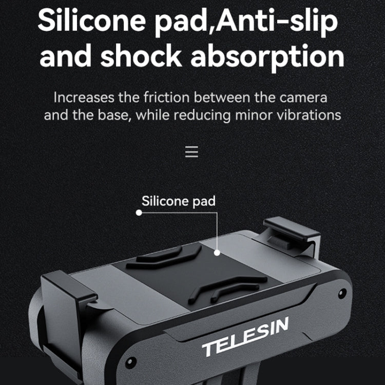 สำหรับ DJI OSMO Action 3 TELESIN Magnetic Two Claw Adapter Action Camera อุปกรณ์เสริม, Magnetic Two Claw Adapter