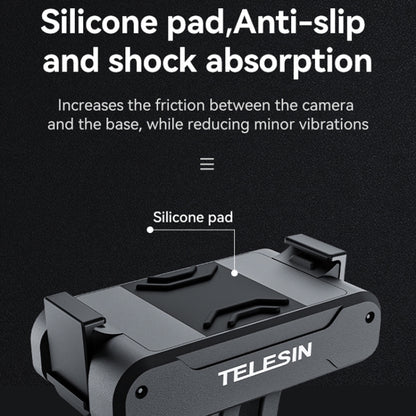 สำหรับ DJI OSMO Action 3 TELESIN Magnetic Two Claw Adapter Action Camera อุปกรณ์เสริม, Magnetic Two Claw Adapter