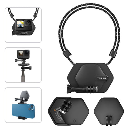 TELESIN Magnetic Action Camera Mount แท่นยึดแบบปลดเร็ว, ข้อมูลจำเพาะ:, TE-MMK-002  Ordinary, TE-MMK-002 Extended