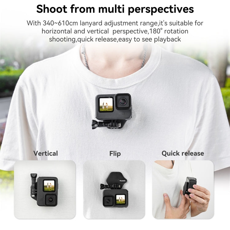 TELESIN Magnetic Action Camera Mount แท่นยึดแบบปลดเร็ว, ข้อมูลจำเพาะ:, TE-MMK-002  Ordinary, TE-MMK-002 Extended