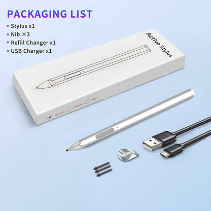 สำหรับ Microsoft Surface Pro 7/6/5/4 PRIX Go Book Touch Pen, For Microsoft Surface Red, For Microsoft Surface Black, For Microsoft Surface Silver