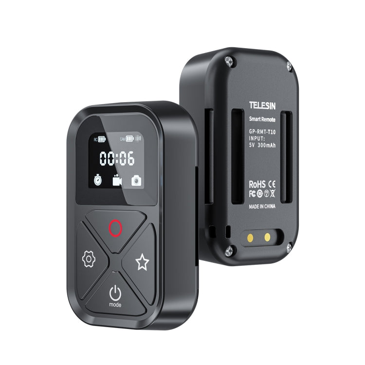 TELESIN T10 80m รีโมทคอนโทรล Bluetooth สำหรับ GoPro Hero11 Black / HERO10 Black / HERO9 Black / HERO8 Black /Max, For GoPro
